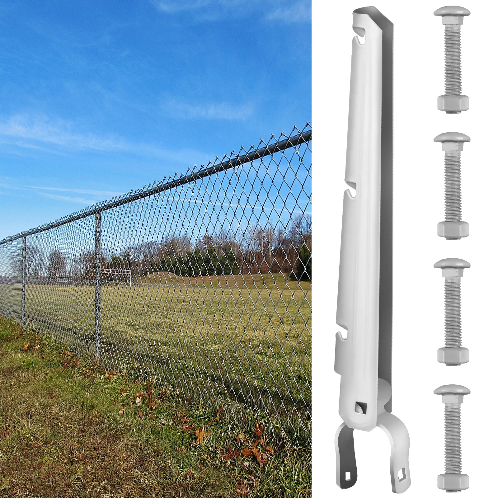 SucceBuy Выдвижной рычаг с колючей проволокой, 10 шт. в упаковке для верхних рельсов, решеток для виноградников, сборка наружного забора, легкое для сада и дома
SucceBuy Выдвижной рычаг с колючей проволокой, 10 шт. в упаковке для верхних рельсов, решеток для виноградников, сборка наружного забора, легкое для сада и дома