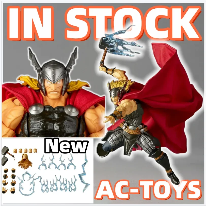 New Ko KAIYODO Revoltech Thor Joint Enhanced Version Action Figure Thors Anime Figure Birthday Gift Desktop Decoration Toy Gift
New Ko KAIYODO Revoltech Thor Joint Enhanced Version Action Figure Thors Anime Figure Birthday Gift Desktop Decoration Toy Gift