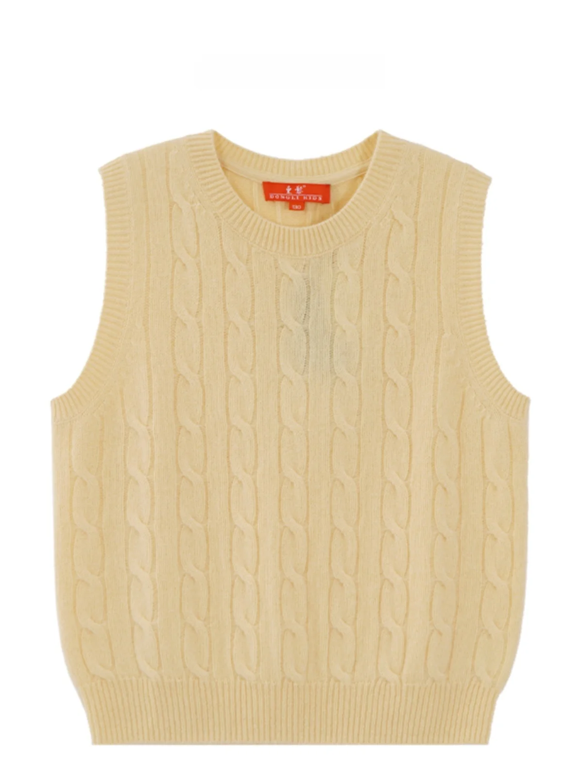 Loose Fit Kids' Cashmere Vest 2026 New round Neck Sleeveless Knotted Design Versatile Casual Style Spring Autumn Season
Loose Fit Kids' Cashmere Vest 2026 New round Neck Sleeveless Knotted Design Versatile Casual Style Spring Autumn Season