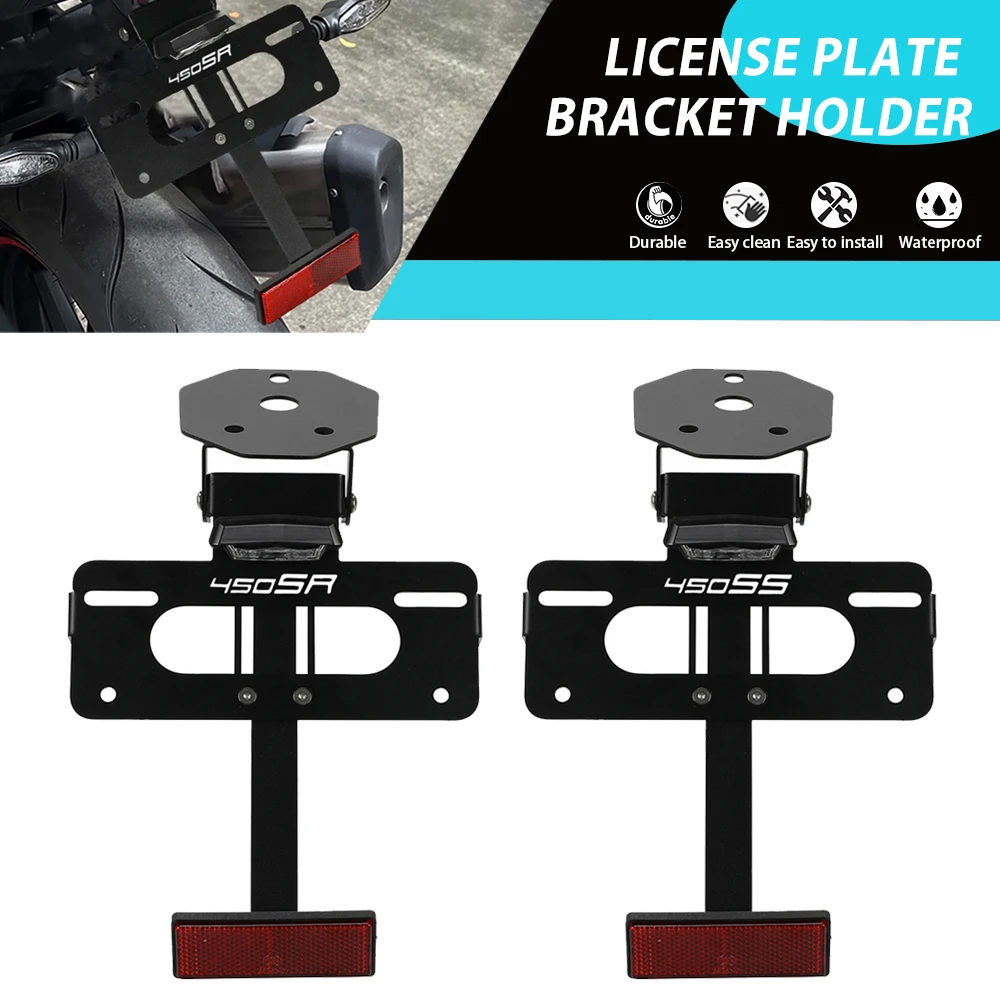 Tail Tidy Fender Eliminator Bracket Kit For CFMOTO 450NK 450SR 450SS 450SRS 250SRS 300SR 300SS Registration License Plate Holder
Tail Tidy Fender Eliminator Bracket Kit For CFMOTO 450NK 450SR 450SS 450SRS 250SRS 300SR 300SS Registration License Plate Holder