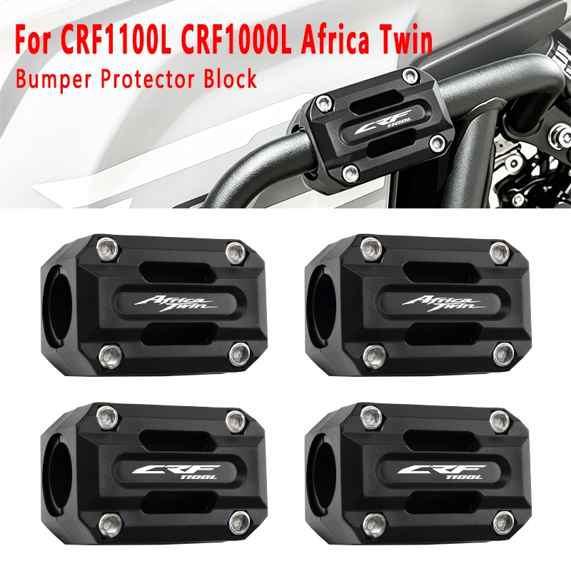 For HONDA CRF1100L Africa Twin CRF1000L 2016-2024 Decorative Engine Bumper Guard Blocks Crash Bar Protection Block Motorcycle
For HONDA CRF1100L Africa Twin CRF1000L 2016-2024 Decorative Engine Bumper Guard Blocks Crash Bar Protection Block Motorcycle