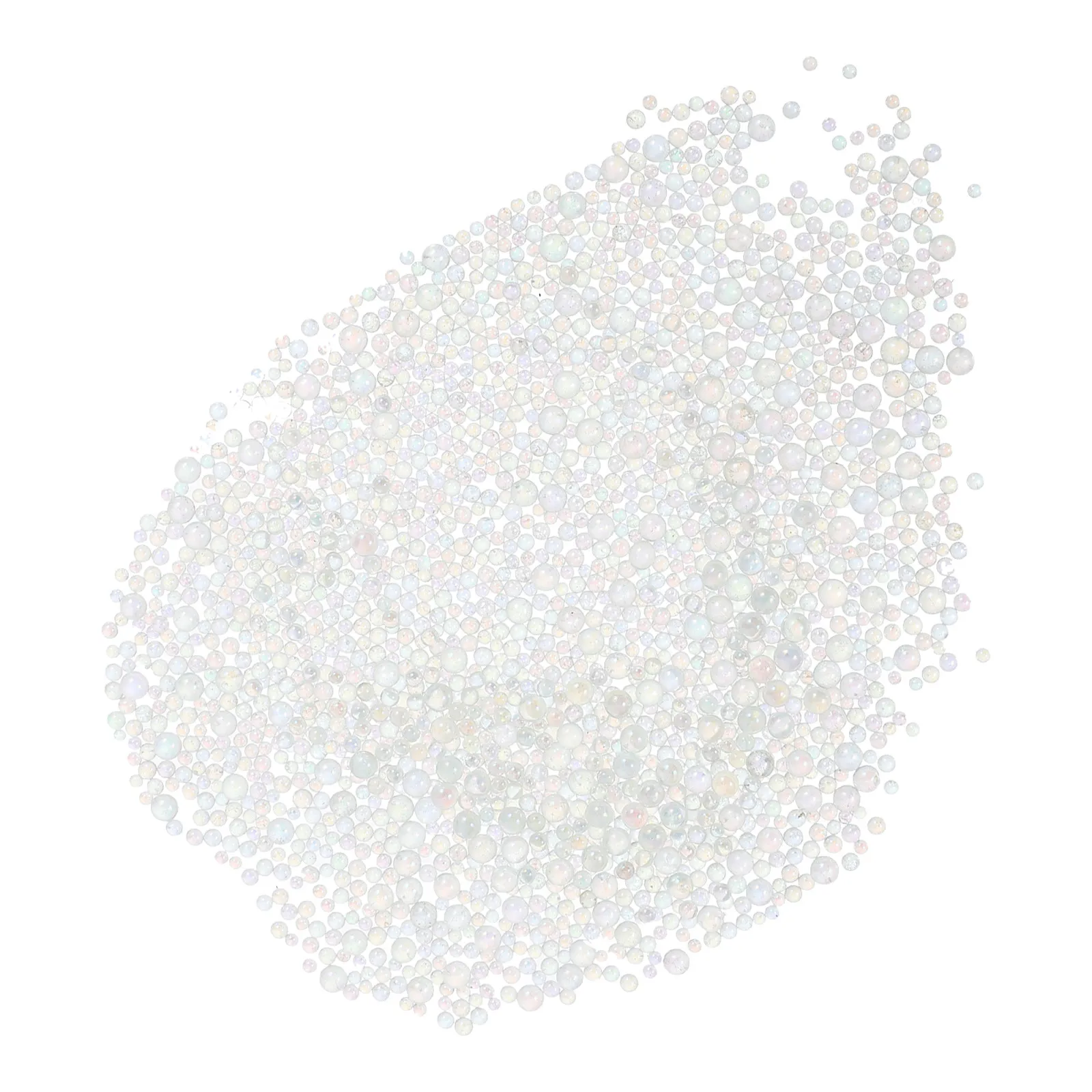 Набор стеклянных бусин-наполнителей: прозрачные переливающиеся микробусины для поделок, декоративно-прикладного искусства, дизайна ногтей, 100 г
Набор стеклянных бусин-наполнителей: прозрачные переливающиеся микробусины для поделок, декоративно-прикладного искусства, дизайна ногтей, 100 г