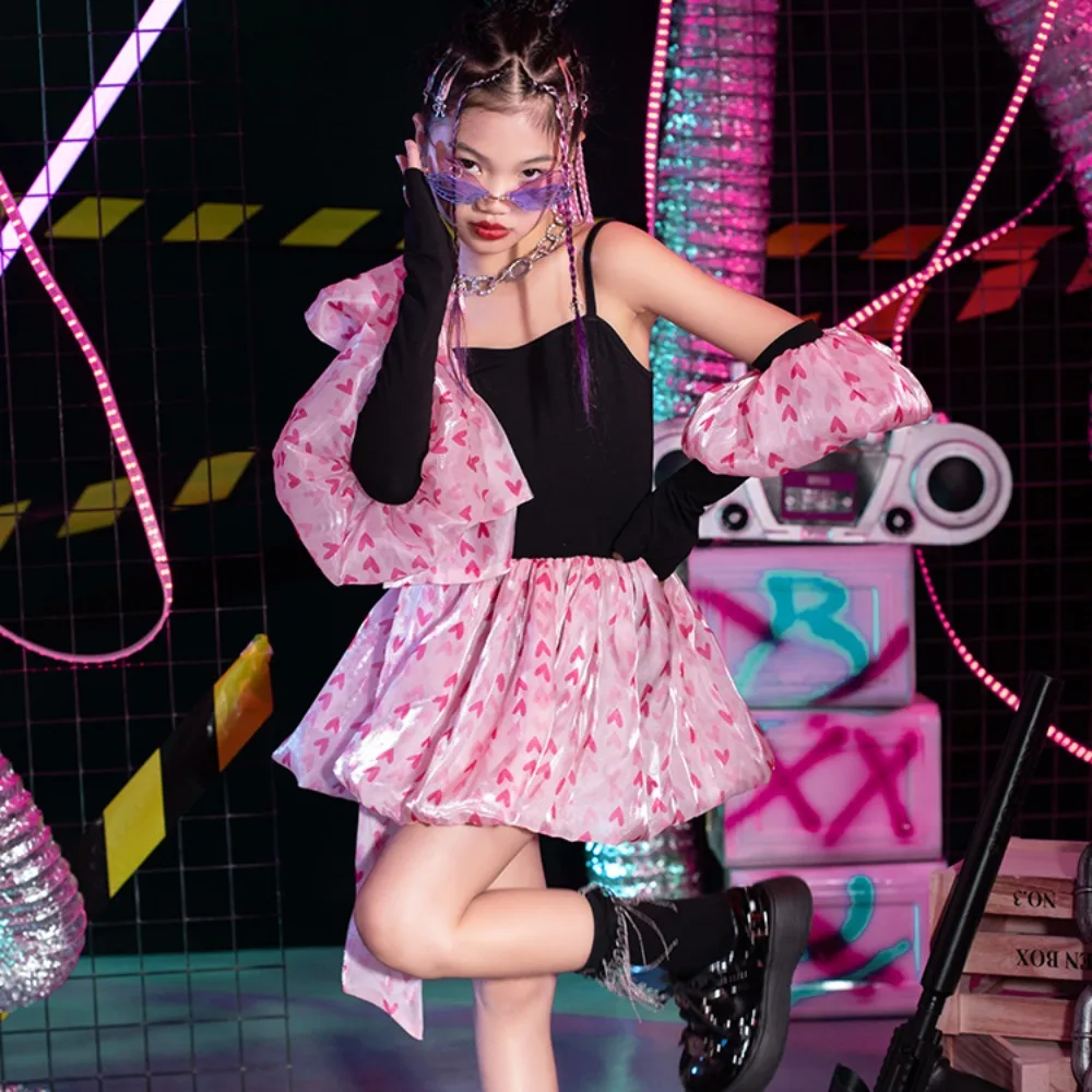Children Girls Jazz Outfit Gogo Dancer Costume Jazz Dance Hip Hop Skirt Performance Clothing Kpop Stage Catwalk Show Dance Wear
Children Girls Jazz Outfit Gogo Dancer Costume Jazz Dance Hip Hop Skirt Performance Clothing Kpop Stage Catwalk Show Dance Wear