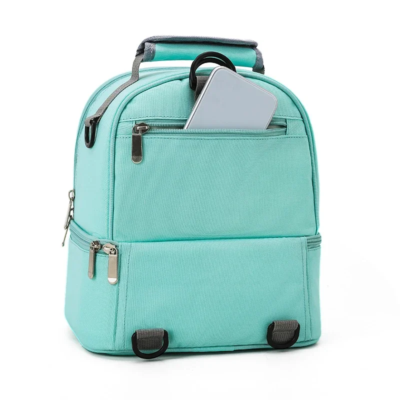 Double Layer Oxford Cloth Insulation Lunch Bag Thermal Bento Box Cooler Bag Picnic Food Storage Container Mother Baby Backpack
Double Layer Oxford Cloth Insulation Lunch Bag Thermal Bento Box Cooler Bag Picnic Food Storage Container Mother Baby Backpack