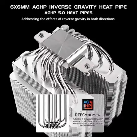 Thermalright Peerless Assassin 120 SE V2 Computer case air cooling radiator,Support LGA1851/1700/AM5/AM4 with 120x120x28mm fan