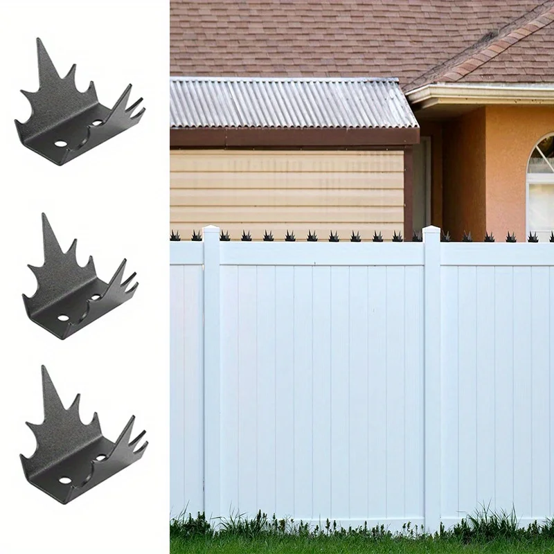 Garden Security Spike Walls Anti-Climbing Sharp Durable Protection Stakes Home Safety Prevention of Intruders
Garden Security Spike Walls Anti-Climbing Sharp Durable Protection Stakes Home Safety Prevention of Intruders
