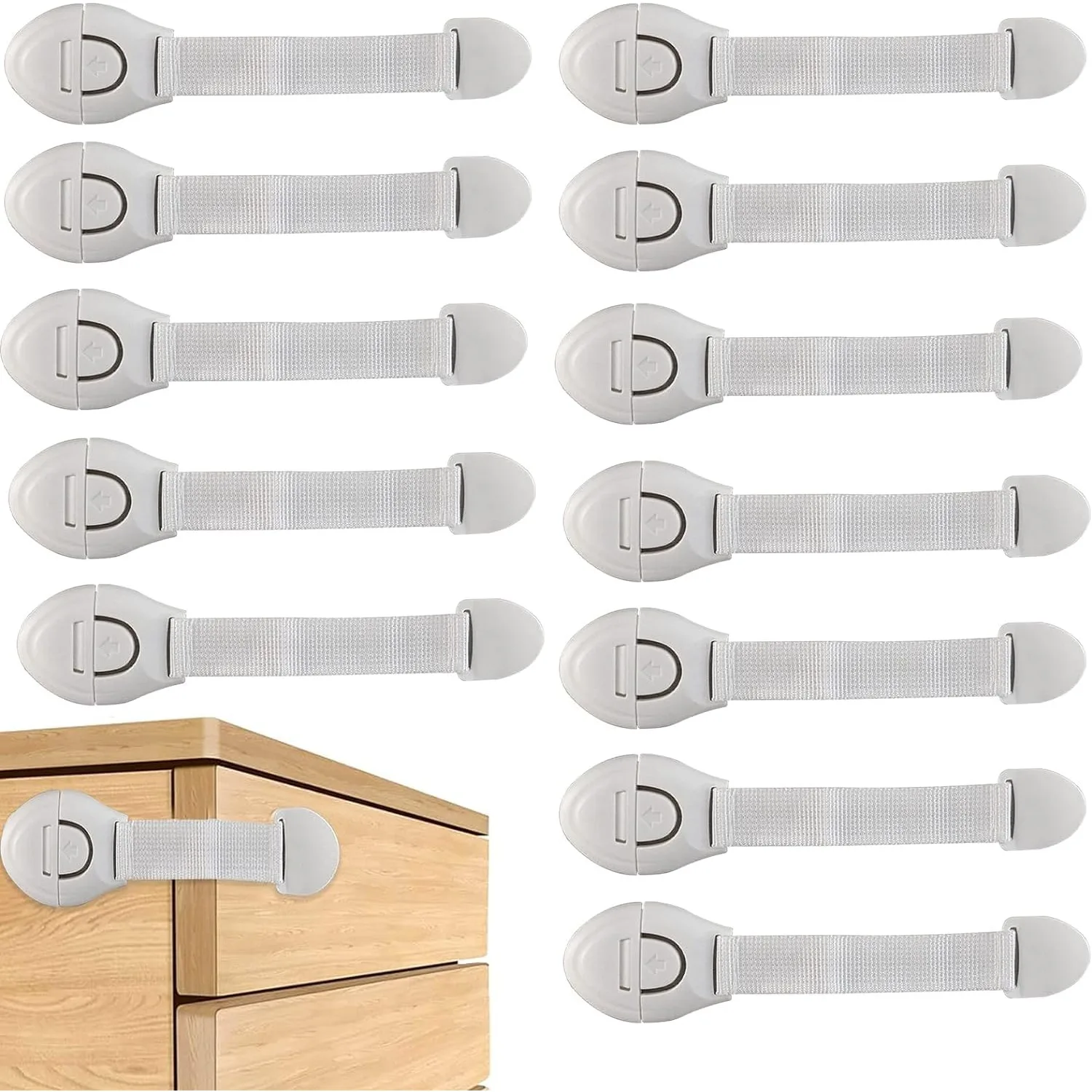 1/5/10-упаковка, замки для детского шкафа, противоугонные защитные приспособления для детей и домашних животных, пластиковый дверной замок для ящика, товары для детей и детей
1/5/10-упаковка, замки для детского шкафа, противоугонные защитные приспособления для детей и домашних животных, пластиковый дверной замок для ящика, товары для детей и детей