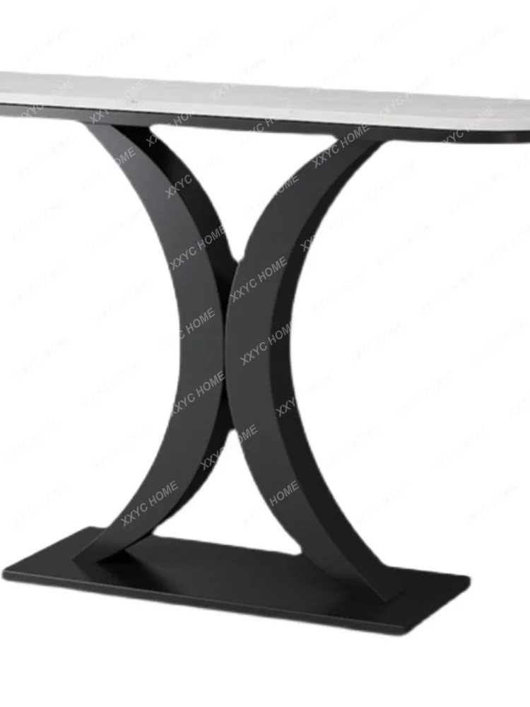Marble Console Tables Wall Shelf Console Light Luxury Modern Minimalist Home Entrance Cabinet Semicircle Side View
Marble Console Tables Wall Shelf Console Light Luxury Modern Minimalist Home Entrance Cabinet Semicircle Side View