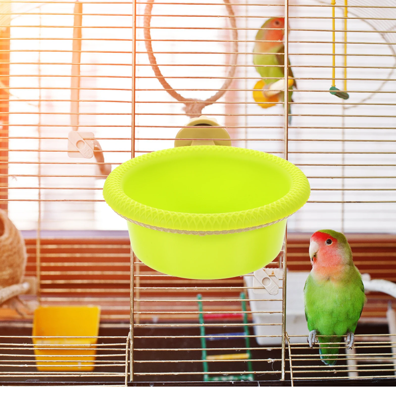 Bird Bath Bowl for Cage Small Parrot Basin Bathtub Garden Feeder Food Water Easy Clean Stable Songbirds Year Round Pet Supplies
Bird Bath Bowl for Cage Small Parrot Basin Bathtub Garden Feeder Food Water Easy Clean Stable Songbirds Year Round Pet Supplies