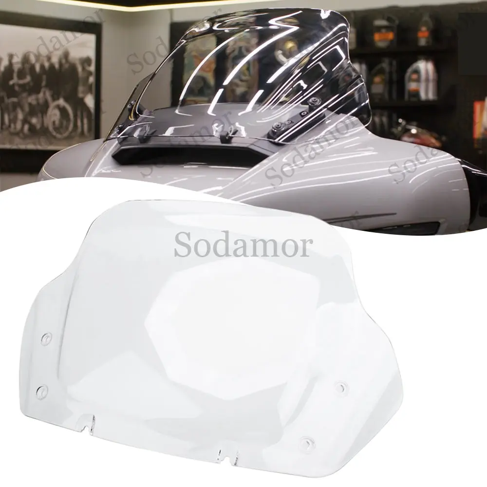 Motorcycle Accessories 14" Windshield Windscreen Clear ABS For Harley Touring Street Glide FLHX 24-UP FLHXSE 23-Up FLHXU 25-Up
Motorcycle Accessories 14" Windshield Windscreen Clear ABS For Harley Touring Street Glide FLHX 24-UP FLHXSE 23-Up FLHXU 25-Up