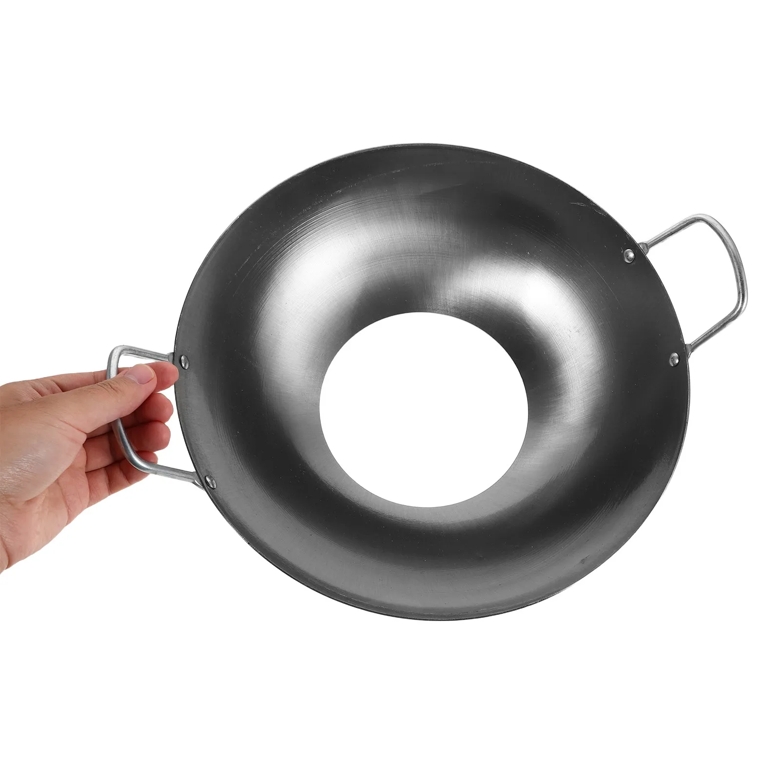 Iron Wok Ring Non-Slip Stove Rack Dual Handles Windproof Open Bottom Burner Support for Gas Stove Camping Cooking Accessories
Iron Wok Ring Non-Slip Stove Rack Dual Handles Windproof Open Bottom Burner Support for Gas Stove Camping Cooking Accessories