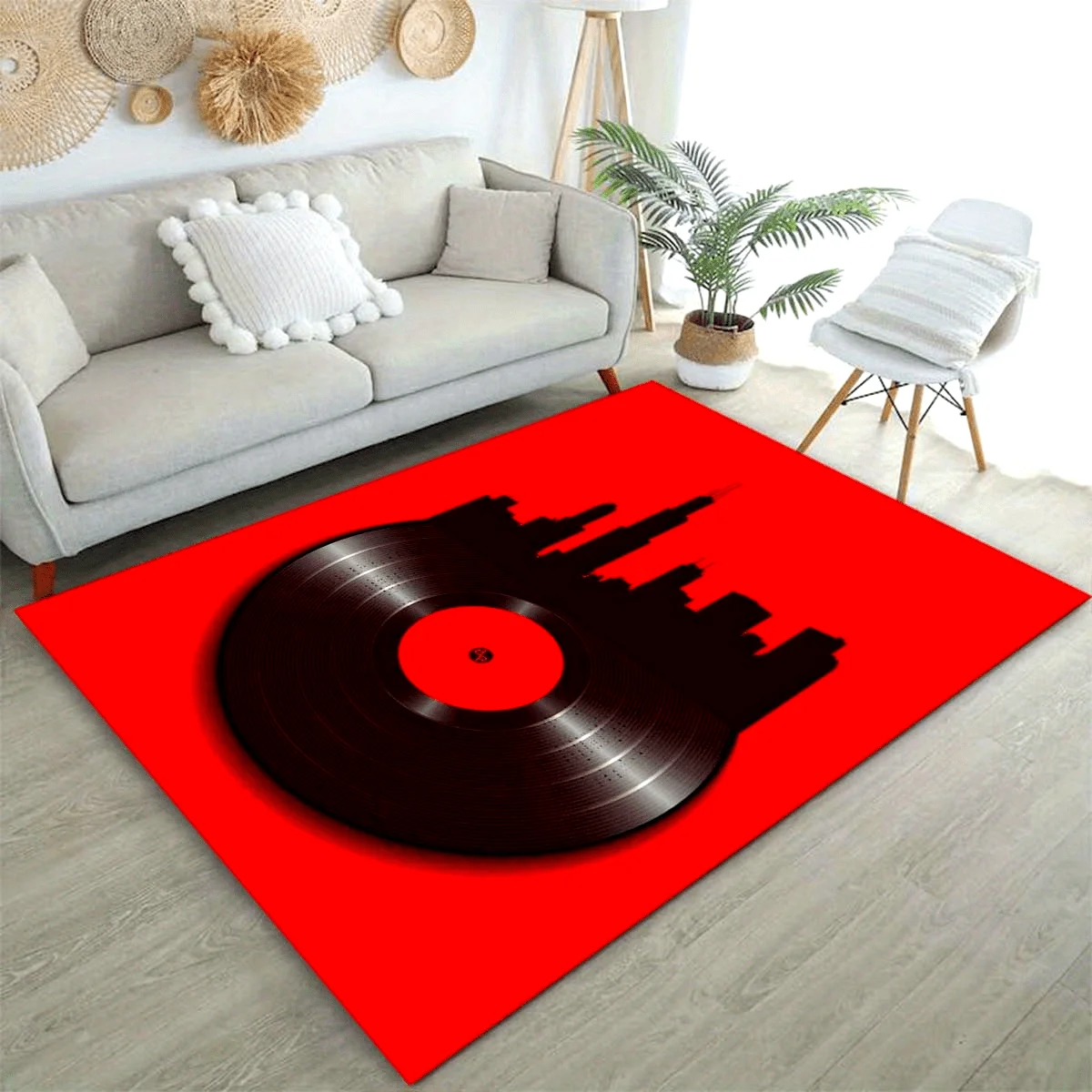 1pc Retro Vinyl Record & Cityscape Area Mat - Non-Slip, Polyester Home Decor Rug for Living Room, Bedroom, Laundry Room, Bedroom
1pc Retro Vinyl Record & Cityscape Area Mat - Non-Slip, Polyester Home Decor Rug for Living Room, Bedroom, Laundry Room, Bedroom