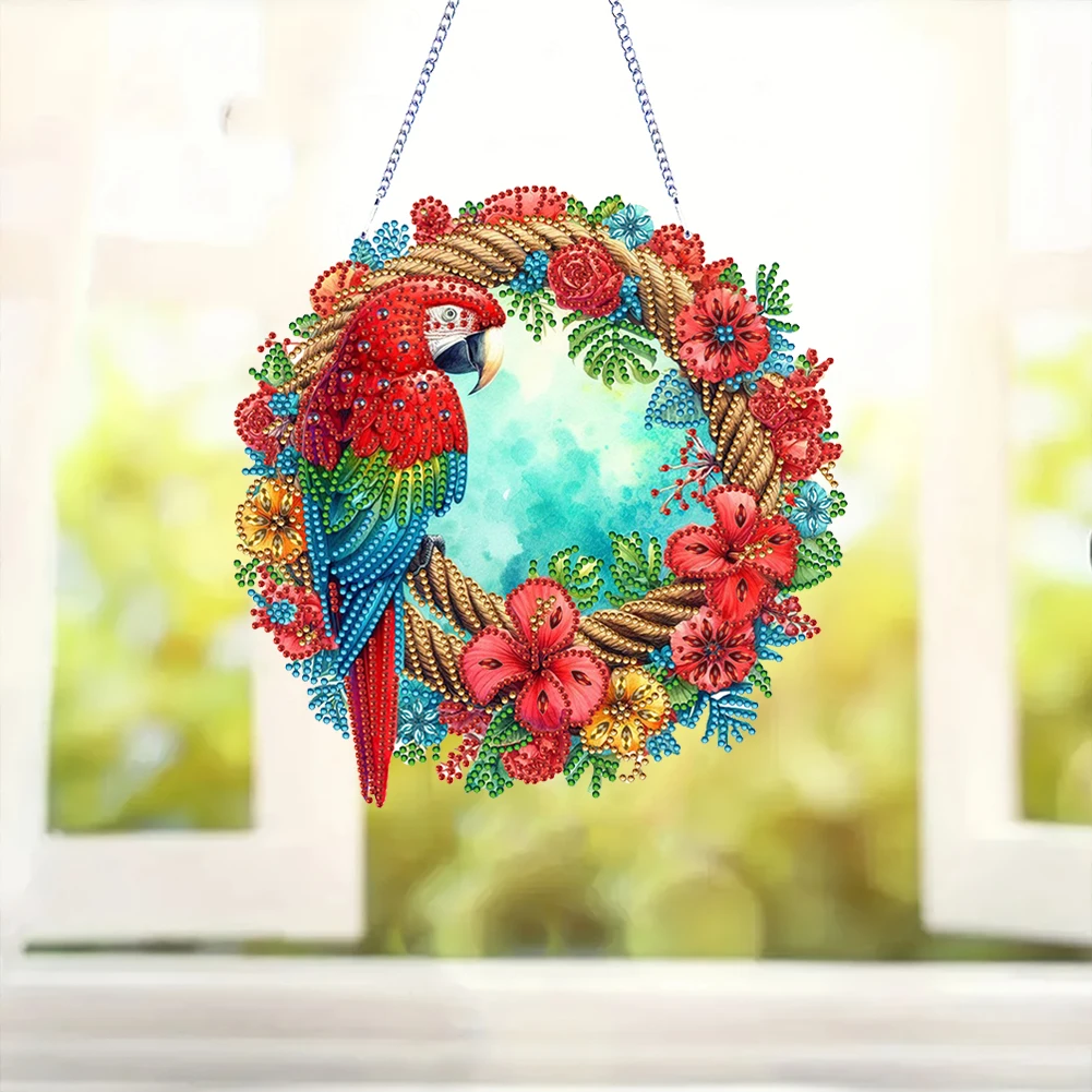 Acrylic Special Shape Parrot 5D DIY Diamond Painting Dots Hanging Pendant
Acrylic Special Shape Parrot 5D DIY Diamond Painting Dots Hanging Pendant