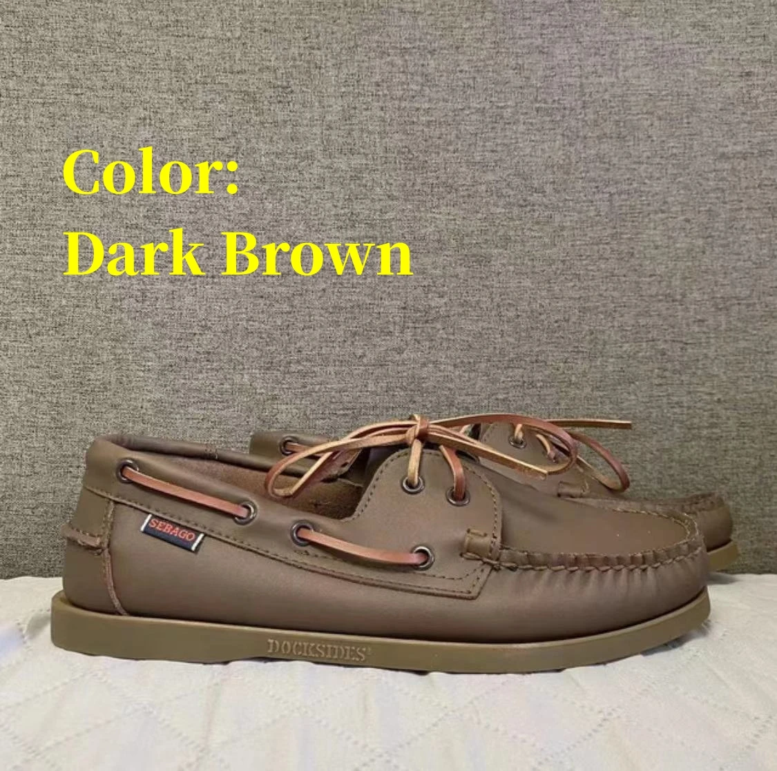 SEBAGO Men Homme Authentic Docksides Shoes - Premium Leather Moc Toe Lace Up Boat Shoes AC724
SEBAGO Men Homme Authentic Docksides Shoes - Premium Leather Moc Toe Lace Up Boat Shoes AC724