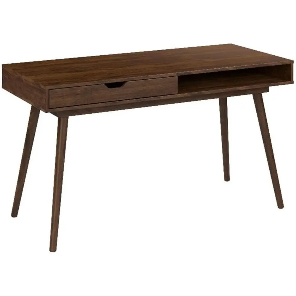 Large 54W Walnut Writing Desk with Storage for Home Office, Study, or Entryway
Large 54W Walnut Writing Desk with Storage for Home Office, Study, or Entryway