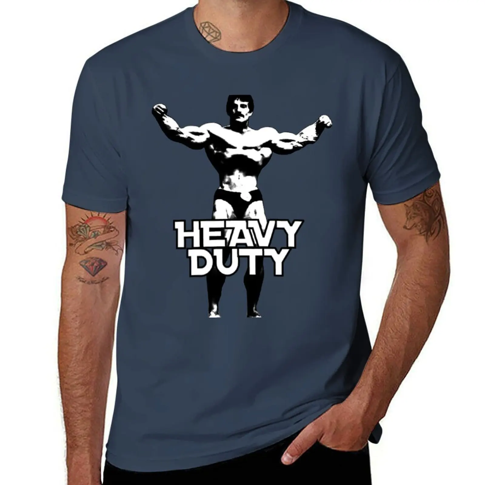Mike Mentzer Heavy Duty T-Shirt man t shirts for men casual t shirt man plain T-Shirt
Mike Mentzer Heavy Duty T-Shirt man t shirts for men casual t shirt man plain T-Shirt