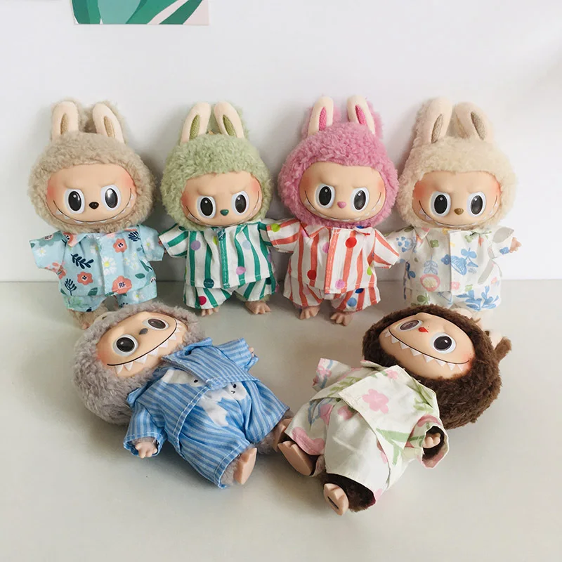 (Clothing Only) For LABUBU 17cm Cotton Doll Clothes Party Floral Cloth Shirts Shorts Sets
(Clothing Only) For LABUBU 17cm Cotton Doll Clothes Party Floral Cloth Shirts Shorts Sets