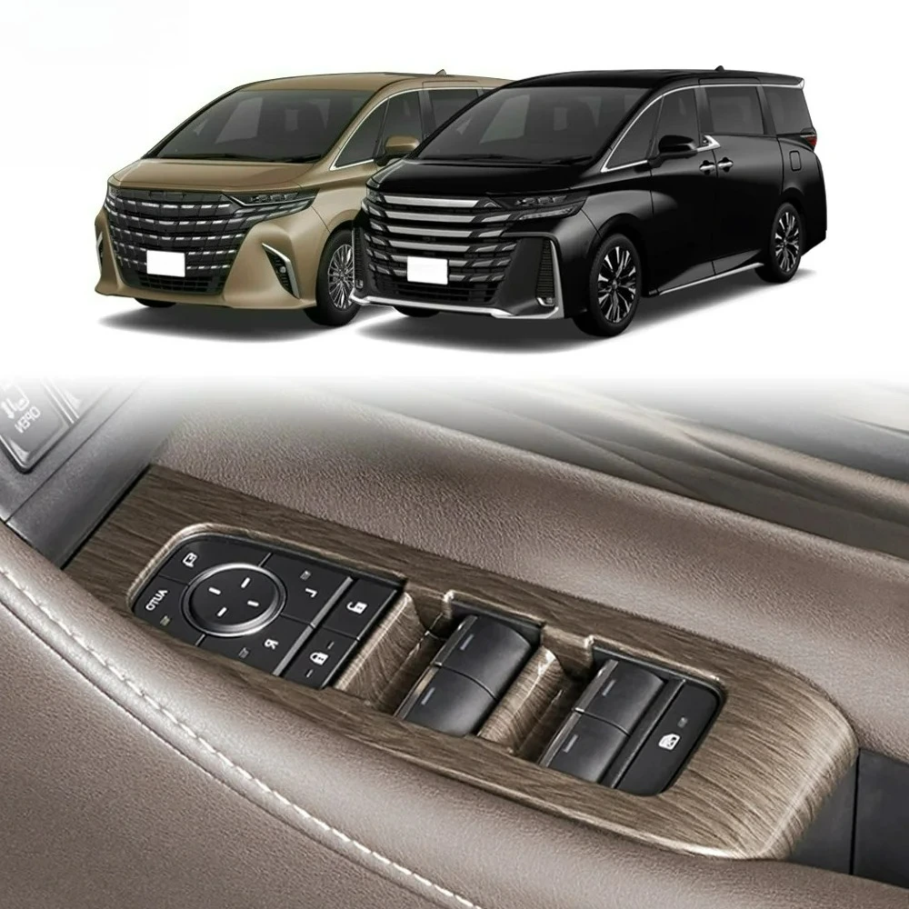 For Toyota Alphard Vellfire 40 Series 2023 2024 ABS Inner Armrest Door Window Glass Lift Switch Button Panel Handle Bowl Cover
For Toyota Alphard Vellfire 40 Series 2023 2024 ABS Inner Armrest Door Window Glass Lift Switch Button Panel Handle Bowl Cover