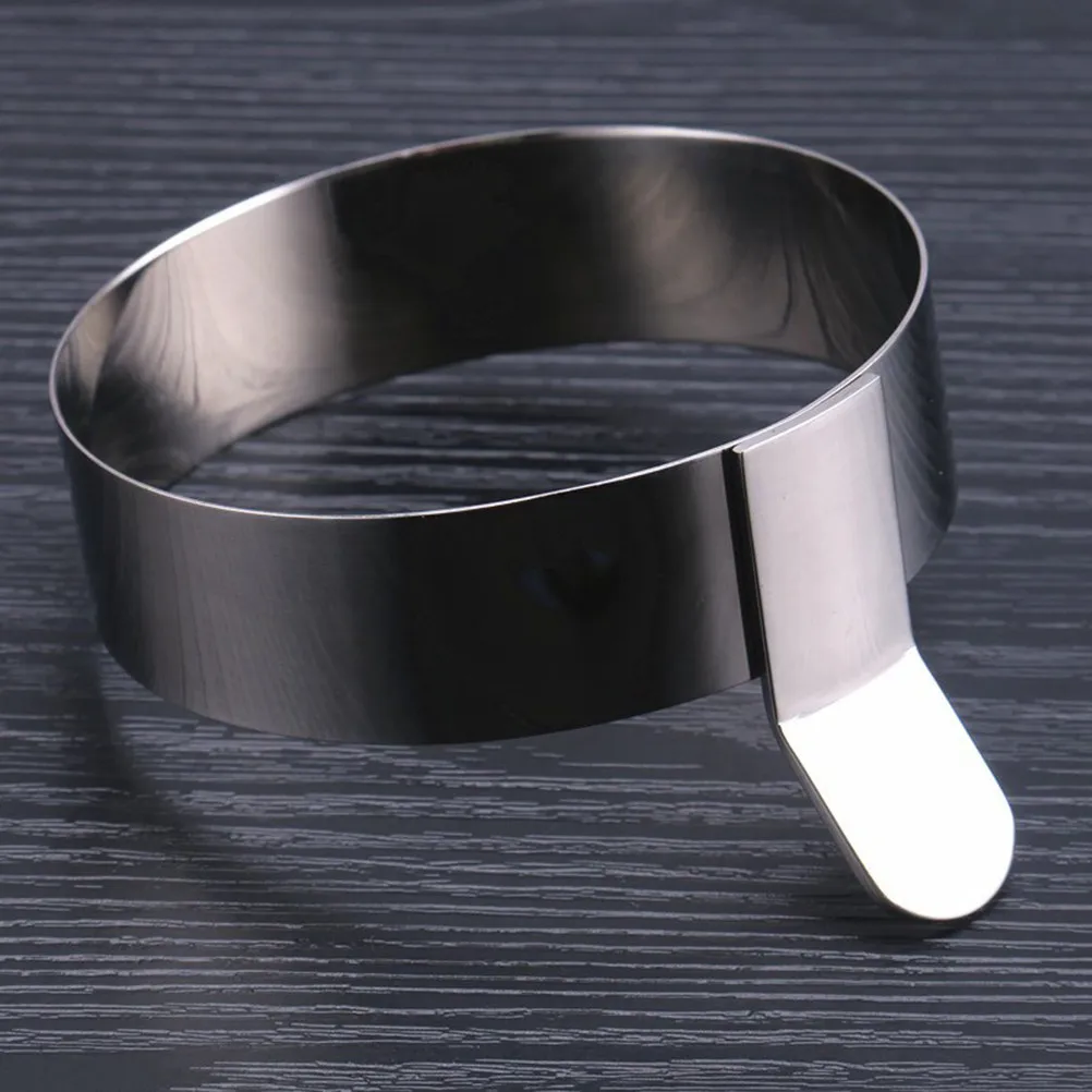 2Pcs Small Size Egg Mould Stainless Steel Non Stick Fry Ring for Cooking Eggs Pancakes Heat Resistant Kitchen Tools Silver
2Pcs Small Size Egg Mould Stainless Steel Non Stick Fry Ring for Cooking Eggs Pancakes Heat Resistant Kitchen Tools Silver