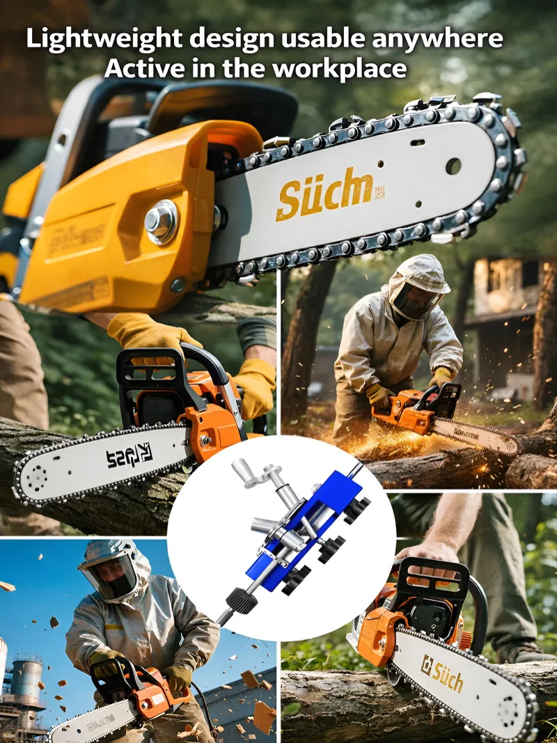 Portable Hand Crank Chain Sharpener Manual Chainsaw Grinding Tool Easy Operate Fast Sharpening Accessory for Gasoline Saw
Portable Hand Crank Chain Sharpener Manual Chainsaw Grinding Tool Easy Operate Fast Sharpening Accessory for Gasoline Saw