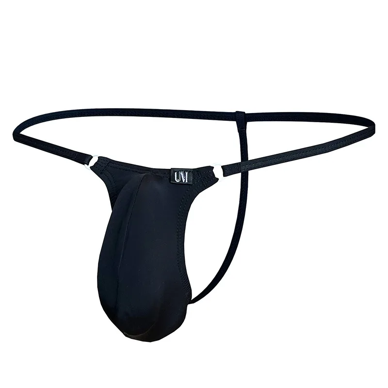 Men's Ice Silk Thongs, Low Rise Adjustable Strap U-Pouch Daily Underwear
Men's Ice Silk Thongs, Low Rise Adjustable Strap U-Pouch Daily Underwear