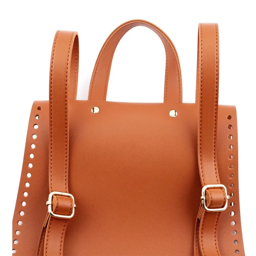 PU Leather DIY Woven Backpack Set Adjustable Strap DIY Handmade Leather Handbag Handmade Crochet Bag Kit Travel Use
PU Leather DIY Woven Backpack Set Adjustable Strap DIY Handmade Leather Handbag Handmade Crochet Bag Kit Travel Use