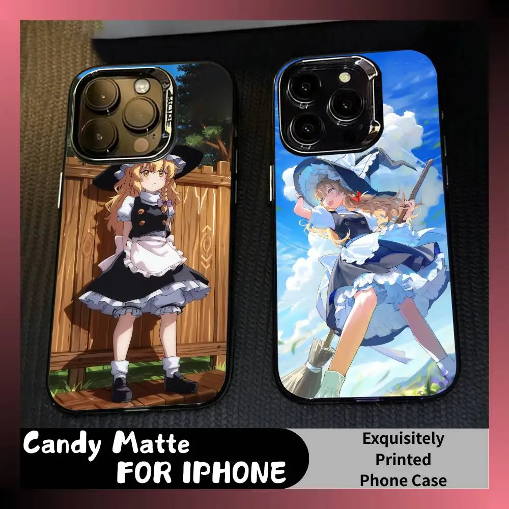 Kirisame Marisa Tohou Phone Case For iPhone 16 17 15 14 12 13 Pro Max Black Candy Matte Shockproof Cover
Kirisame Marisa Tohou Phone Case For iPhone 16 17 15 14 12 13 Pro Max Black Candy Matte Shockproof Cover