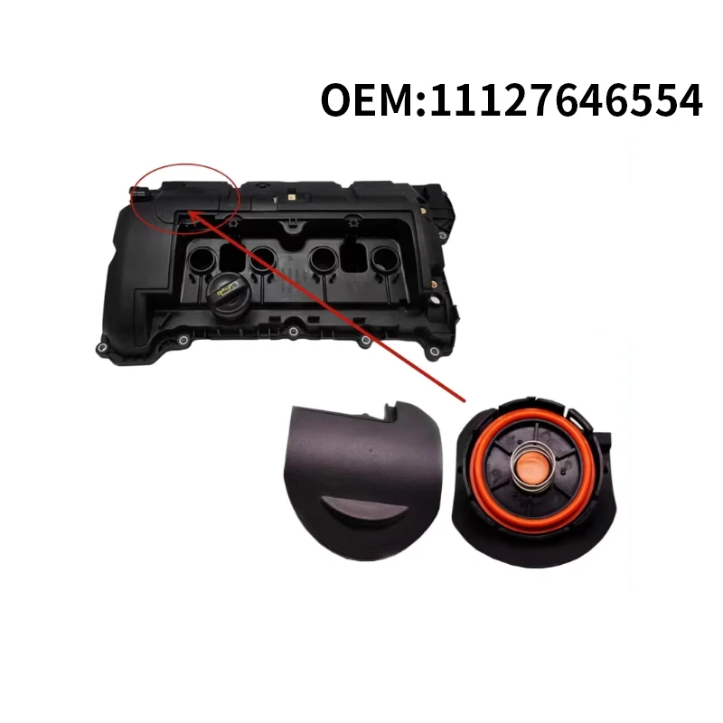 11127646554 PCV Valve Cover Repair Kit Valve For Peugeot 207 EP6 VTI Citroen For MINI Cooper N12 N16 0248.Q5
11127646554 PCV Valve Cover Repair Kit Valve For Peugeot 207 EP6 VTI Citroen For MINI Cooper N12 N16 0248.Q5