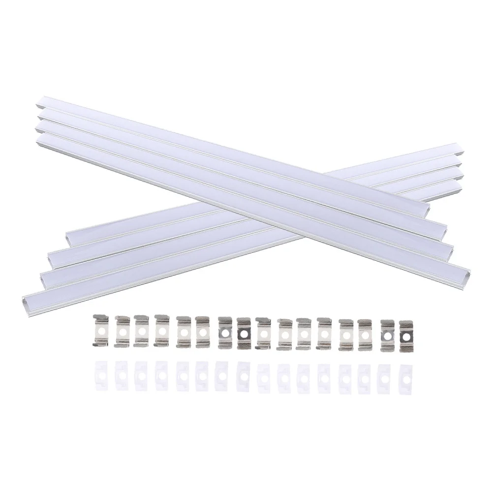 8Sets LED Line Light Housing U Shape Aluminum Channel Track for Strip Lights Diffuser Cover Residential Commercial Lighting
8Sets LED Line Light Housing U Shape Aluminum Channel Track for Strip Lights Diffuser Cover Residential Commercial Lighting