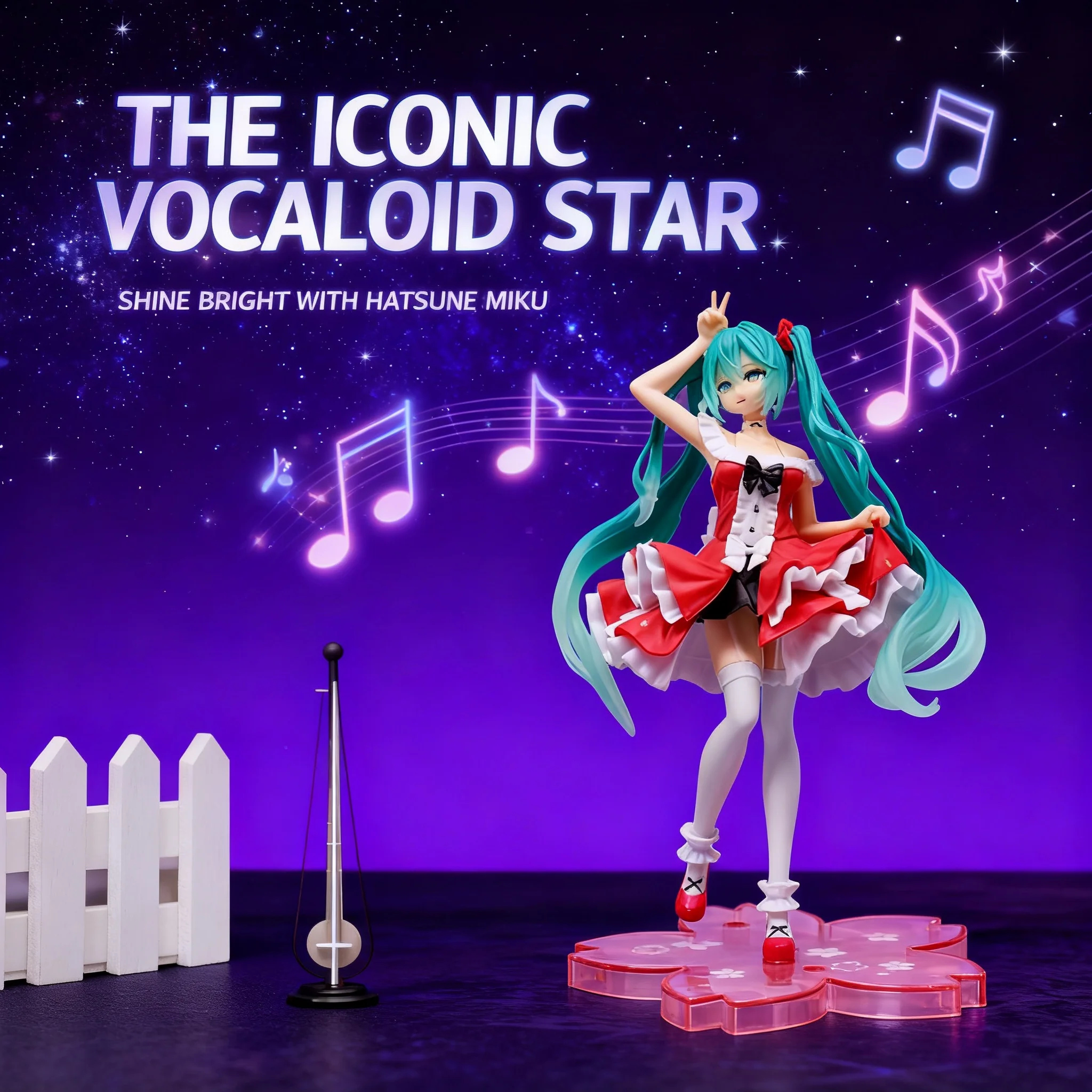 Коллекционная аниме-статуэтка Хацунэ Мику Vocaloid: Киомизу Яма Дэнс, Рокси Мигурдия. Декоративная модель красивой девушки.
Коллекционная аниме-статуэтка Хацунэ Мику Vocaloid: Киомизу Яма Дэнс, Рокси Мигурдия. Декоративная модель красивой девушки.
