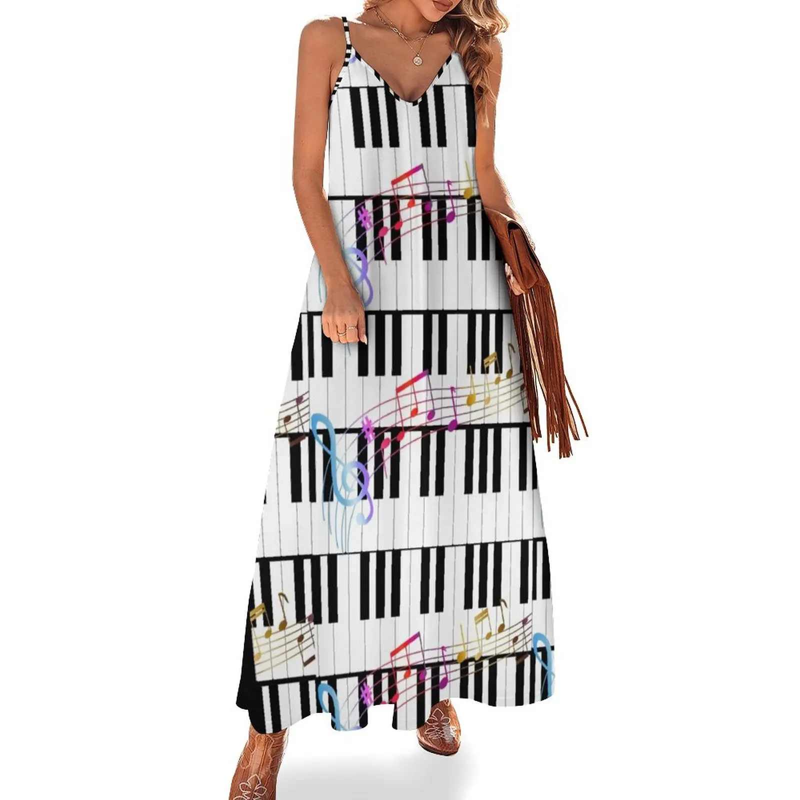 Piano print Sleeveless Dress evening dresses luxury 2025 women's summer dress 2025 dress summer Party dresses
Piano print Sleeveless Dress evening dresses luxury 2025 women's summer dress 2025 dress summer Party dresses