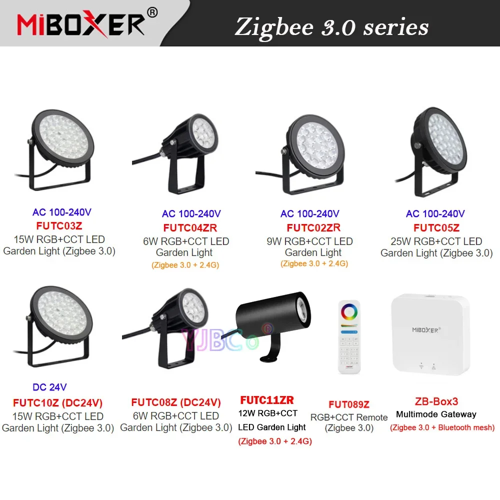 Miboxer, 6 Вт, 9 Вт, 15 Вт, 25 Вт, RGBCCT, светодиодная лампа для сада, светильник Zigbee, водонепроницаемая, IP66, умная уличная лампа для газона, Голосовое управление/управление через приложение
Miboxer, 6 Вт, 9 Вт, 15 Вт, 25 Вт, RGBCCT, светодиодная лампа для сада, светильник Zigbee, водонепроницаемая, IP66, умная уличная лампа для газона, Голосовое управление/управление через приложение