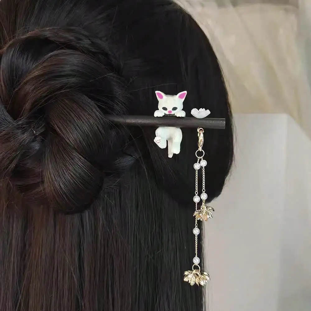 1pc Women Cat Decor Cute Hair Pin For Hair Decoration Casual Hair Bun Hair Bun Maker Bun Hair Piece Hair Styling Pins, School Stuff, Hair Accessories, Head Accessories, Hair Accessories For Women
1pc Women Cat Decor Cute Hair Pin For Hair Decoration Casual Hair Bun Hair Bun Maker Bun Hair Piece Hair Styling Pins, School Stuff, Hair Accessories, Head Accessories, Hair Accessories For Women