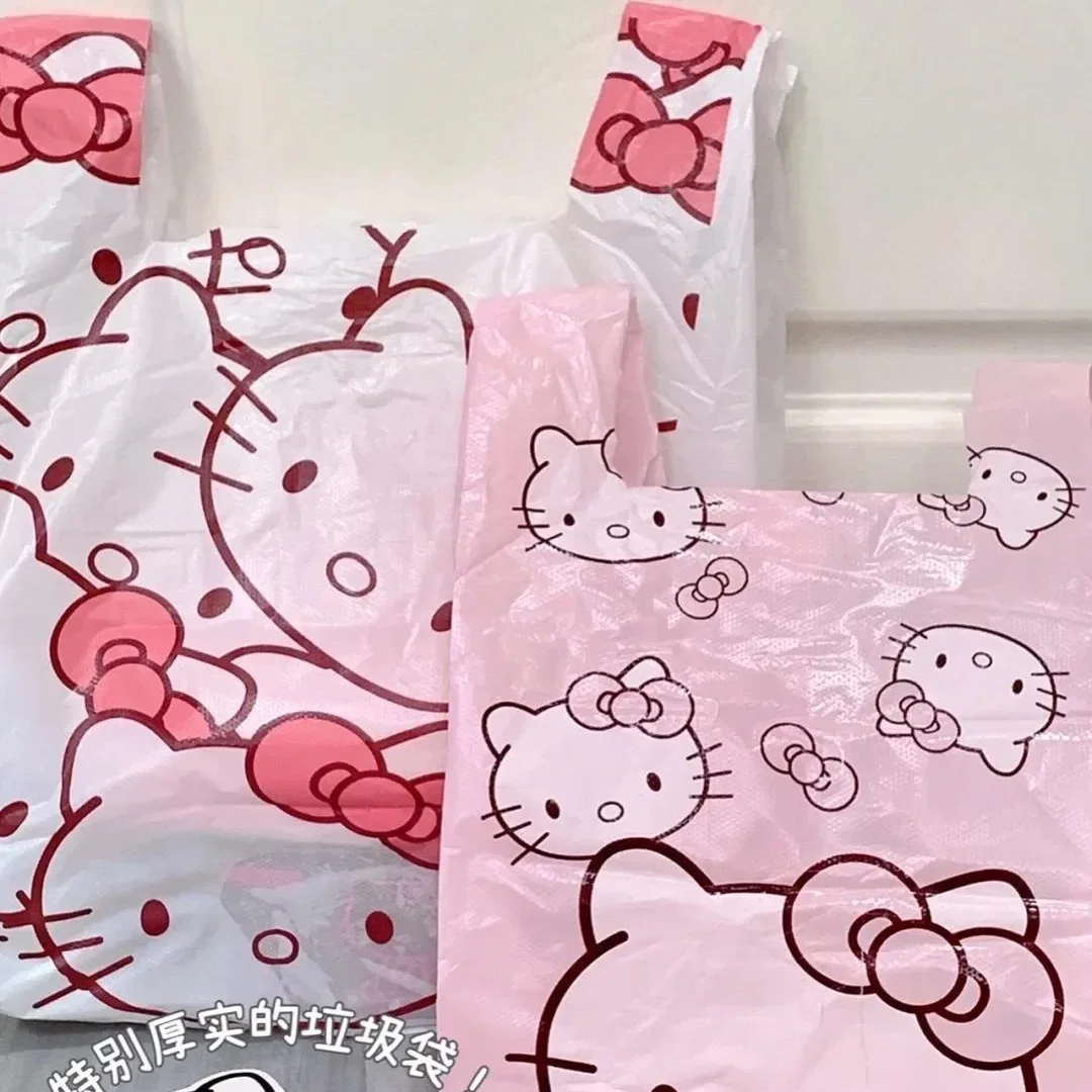 Большая емкость Hellokittys Girl Heart Kt мультяшный узор Sanrios аниме Kawaii Tank Top пластиковый пакет для кухни дома мешок для мусора подарок
Большая емкость Hellokittys Girl Heart Kt мультяшный узор Sanrios аниме Kawaii Tank Top пластиковый пакет для кухни дома мешок для мусора подарок