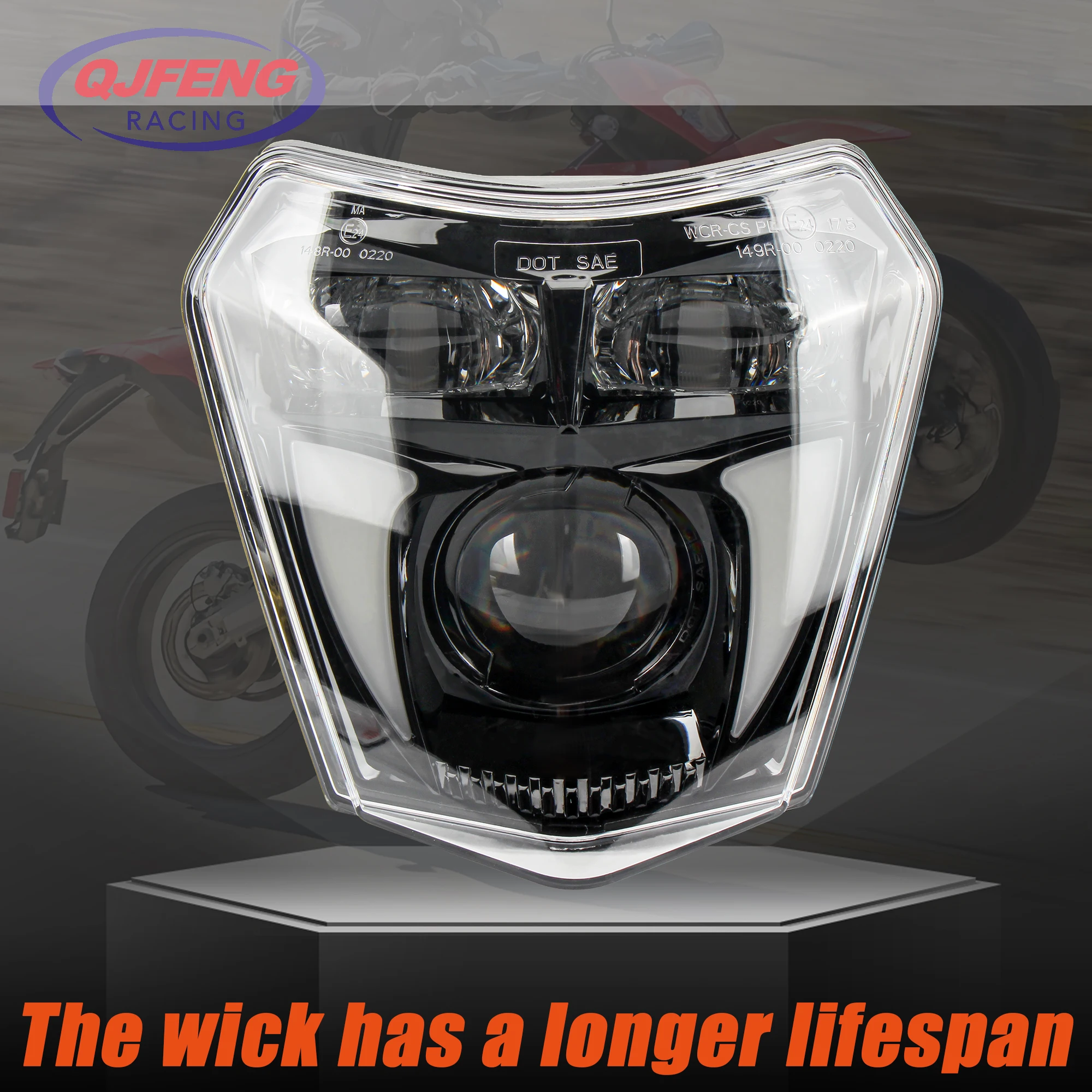 Dirt Bike Head Light 2019-2024 For KTM EXC XCW XC SX-F XC-W 125cc 250cc 300cc 350cc 450cc 530cc Motocross LED Headlight Enduro
Dirt Bike Head Light 2019-2024 For KTM EXC XCW XC SX-F XC-W 125cc 250cc 300cc 350cc 450cc 530cc Motocross LED Headlight Enduro
