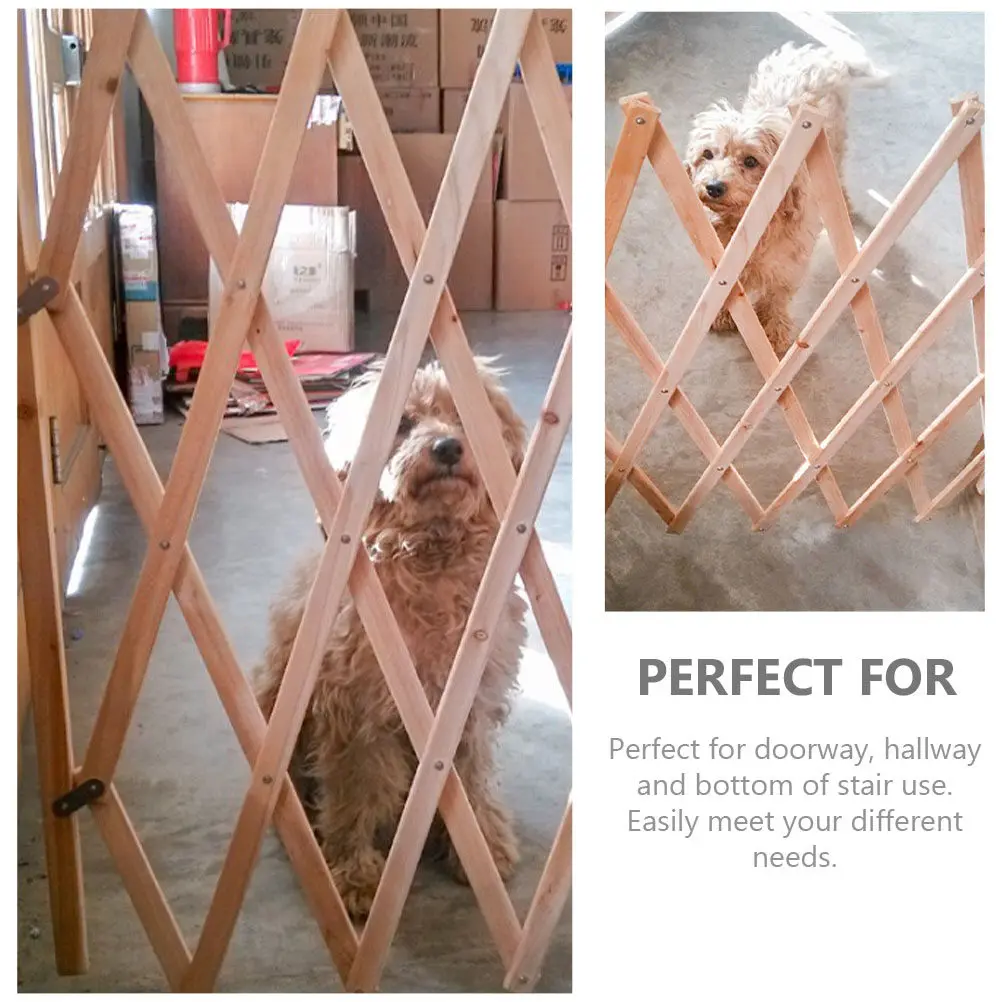Pet Isolation Wood Gate Household Safety Door Barrier Retractable Fence for Indoor Dog Protection Hallway Stairs
Pet Isolation Wood Gate Household Safety Door Barrier Retractable Fence for Indoor Dog Protection Hallway Stairs