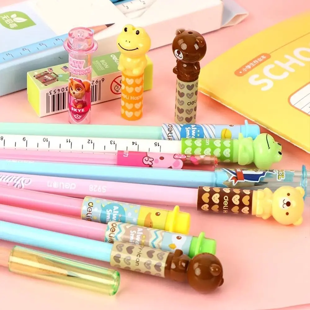 4Pcs Cartoon Pencil Protector Pencil Protective Cover Bear Frog Building Block Pencil Extender Plastic Pencil Cap Gifts For Kids
4Pcs Cartoon Pencil Protector Pencil Protective Cover Bear Frog Building Block Pencil Extender Plastic Pencil Cap Gifts For Kids