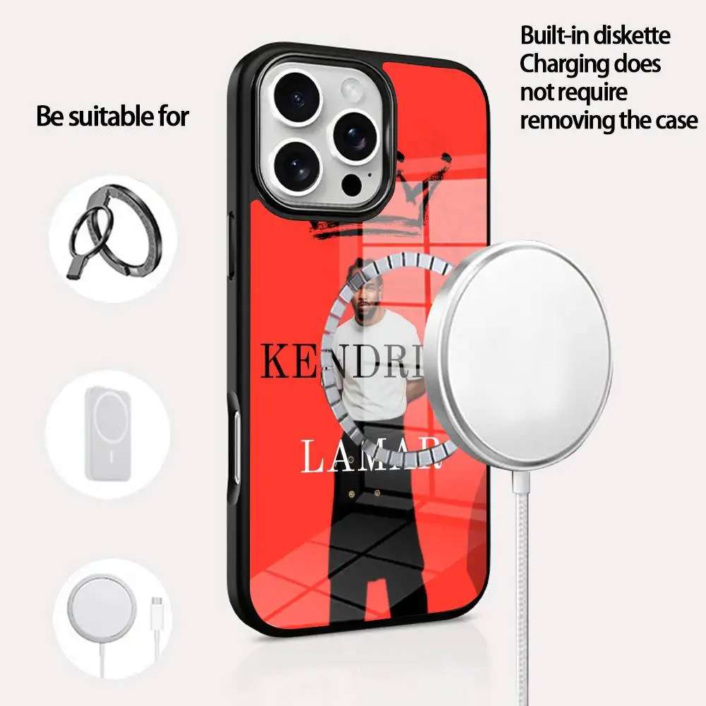 Kendrick Lamer Phone Case For IPhone 16 15 14 13 12 11 Pro Max Plus Mini Magsafe Mirror Wireless Magnetic Cover
Kendrick Lamer Phone Case For IPhone 16 15 14 13 12 11 Pro Max Plus Mini Magsafe Mirror Wireless Magnetic Cover