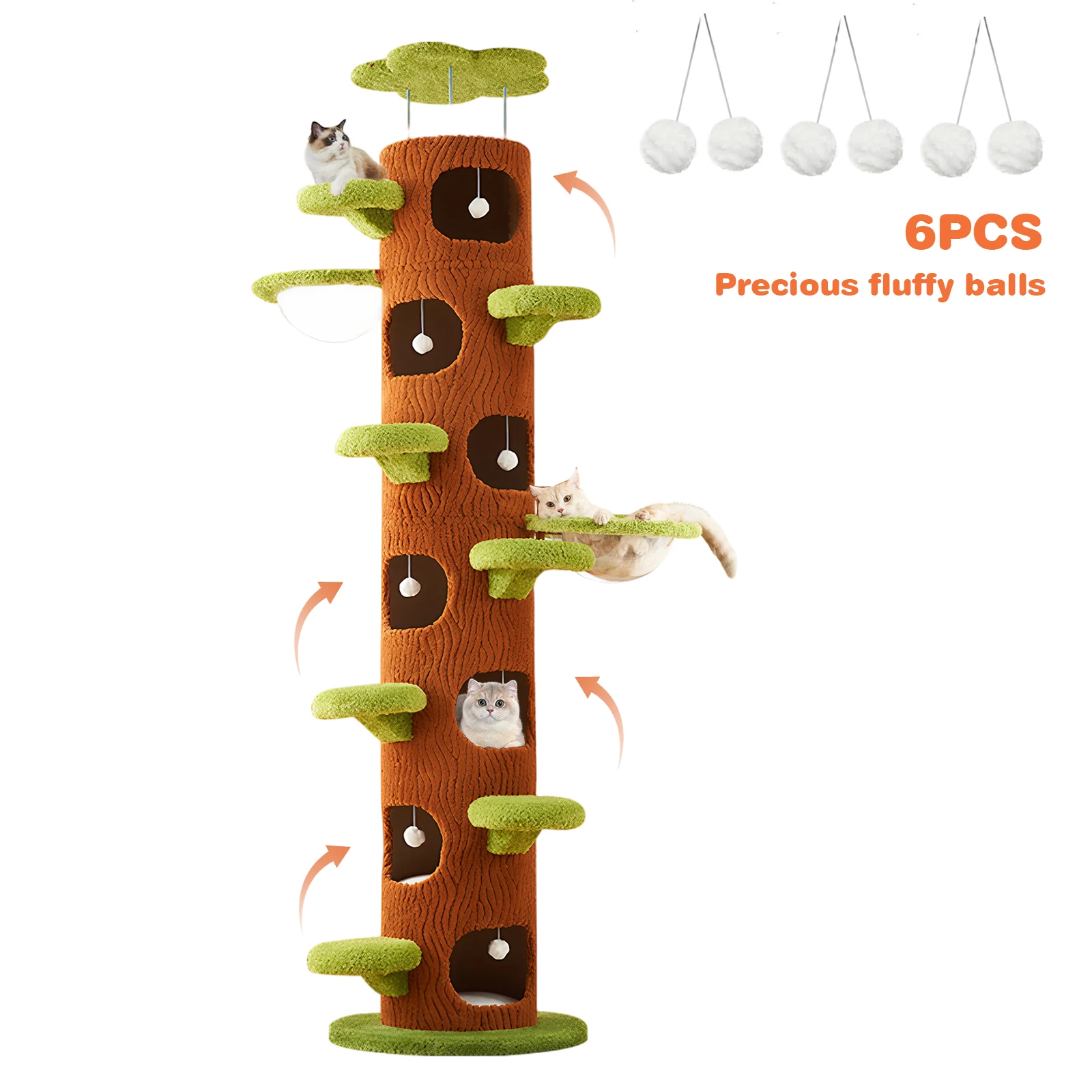 Forest Large Cat Tree with Scratching Post Modern Cat Tower Super Large Cat Tree Tower for Indoor Cats Adults
Forest Large Cat Tree with Scratching Post Modern Cat Tower Super Large Cat Tree Tower for Indoor Cats Adults