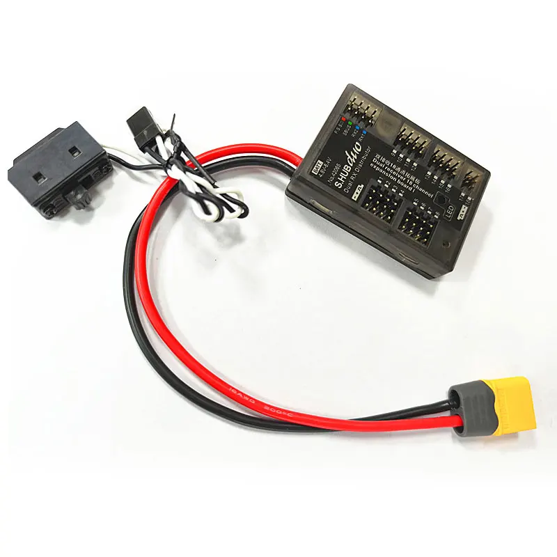 Dual receiver 18 Channel expansion board / S.HUB duo Dual RX Distributor / SBUS converts 18CH PWM Output For RC Airplane Parts
Dual receiver 18 Channel expansion board / S.HUB duo Dual RX Distributor / SBUS converts 18CH PWM Output For RC Airplane Parts
