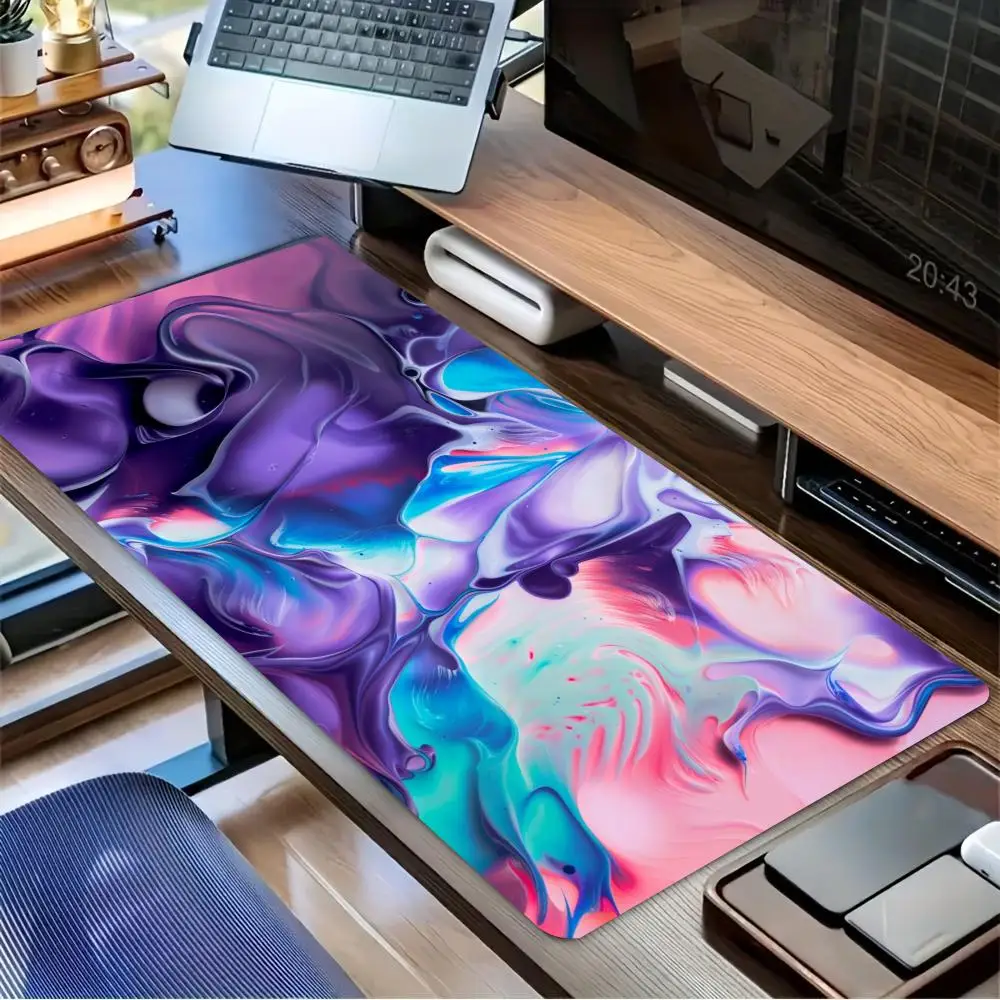 Pastel Fluid Marble Art large mouse pad edge locking office mat desk pad rubber pc accessories gaming mats Computer Desks pad
Pastel Fluid Marble Art large mouse pad edge locking office mat desk pad rubber pc accessories gaming mats Computer Desks pad