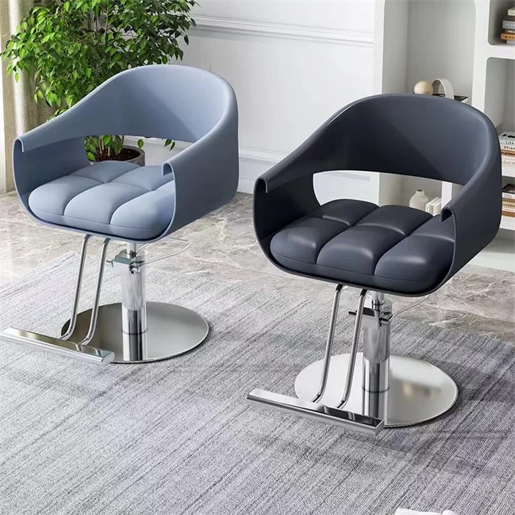 Modern Classic Gray Leather Salon Chair for Haircut Styling Barber Shop Furniture Factory Furniture
Modern Classic Gray Leather Salon Chair for Haircut Styling Barber Shop Furniture Factory Furniture