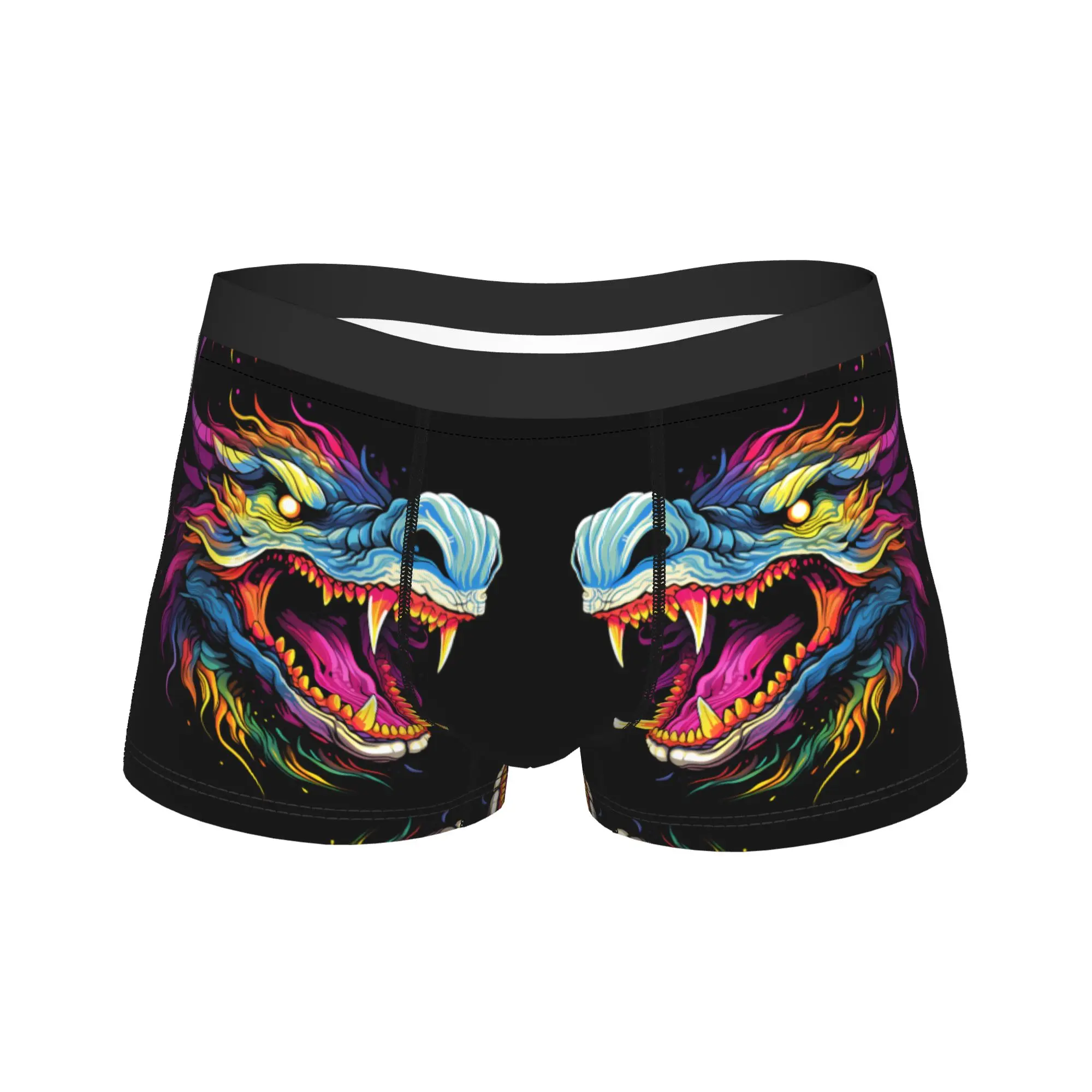 Мужские трусы-боксеры Dragon Big Mouth, сексуальные, мягкие, с 3D-мешочком, больших размеров, с узором, в благородных цветах
Мужские трусы-боксеры Dragon Big Mouth, сексуальные, мягкие, с 3D-мешочком, больших размеров, с узором, в благородных цветах