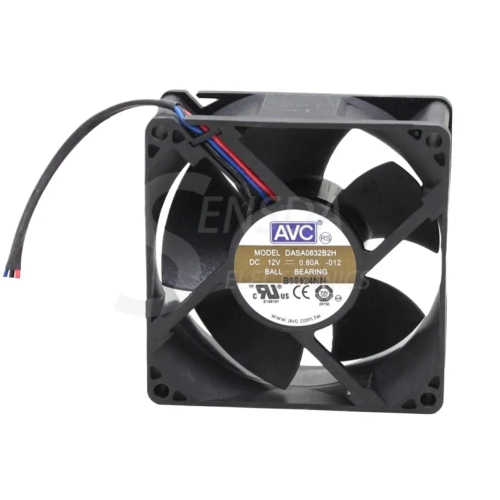 1PCS 80mm 8cm Axial Fan for AVC DASA0832B2H DC 12V 0.80A 80X80X32mm Computer Case CPU Server Cooling
1PCS 80mm 8cm Axial Fan for AVC DASA0832B2H DC 12V 0.80A 80X80X32mm Computer Case CPU Server Cooling