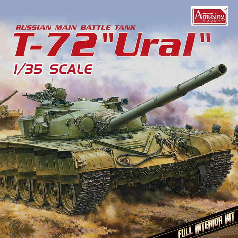 Забавные пластиковые игрушки для хобби, комплект модели 35A052 Русский основной боевой танк T-72 «Урал», полный комплект интерьера 1/35
Забавные пластиковые игрушки для хобби, комплект модели 35A052 Русский основной боевой танк T-72 «Урал», полный комплект интерьера 1/35