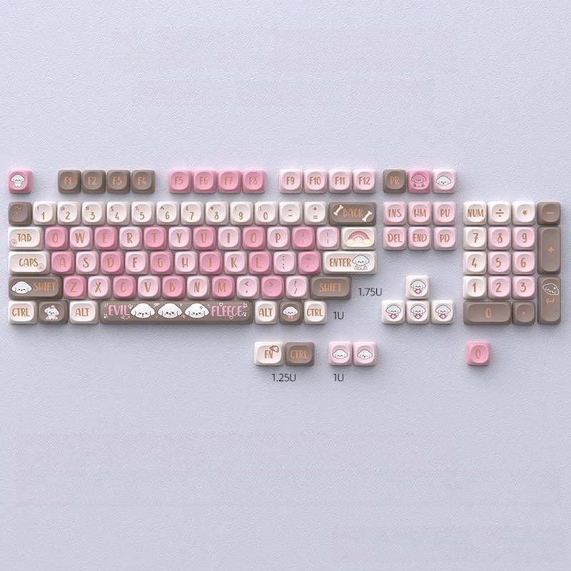 keycap MOA sublimation 108 key PBT suitable for 98/75/68 arrangement
keycap MOA sublimation 108 key PBT suitable for 98/75/68 arrangement