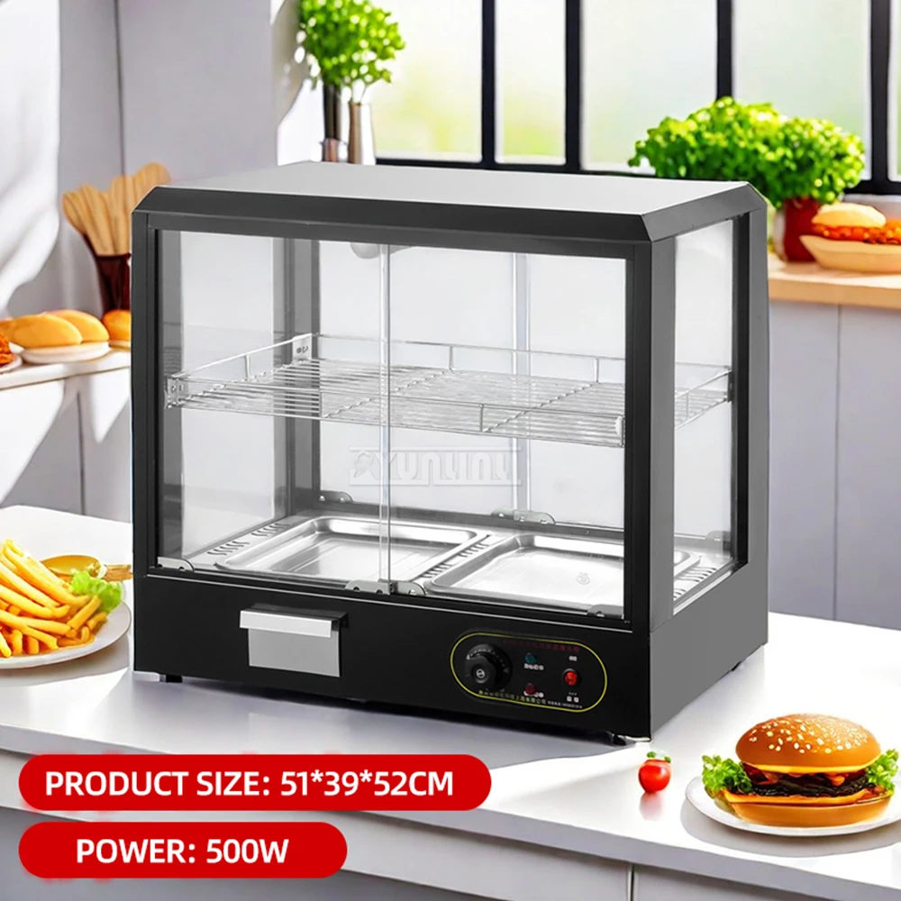 Коммерческий шкаф для приготовленных пищевых продуктов Шкаф для сохранения тепла Настольный 3-слойный шкаф-витрина для еды
Коммерческий шкаф для приготовленных пищевых продуктов Шкаф для сохранения тепла Настольный 3-слойный шкаф-витрина для еды