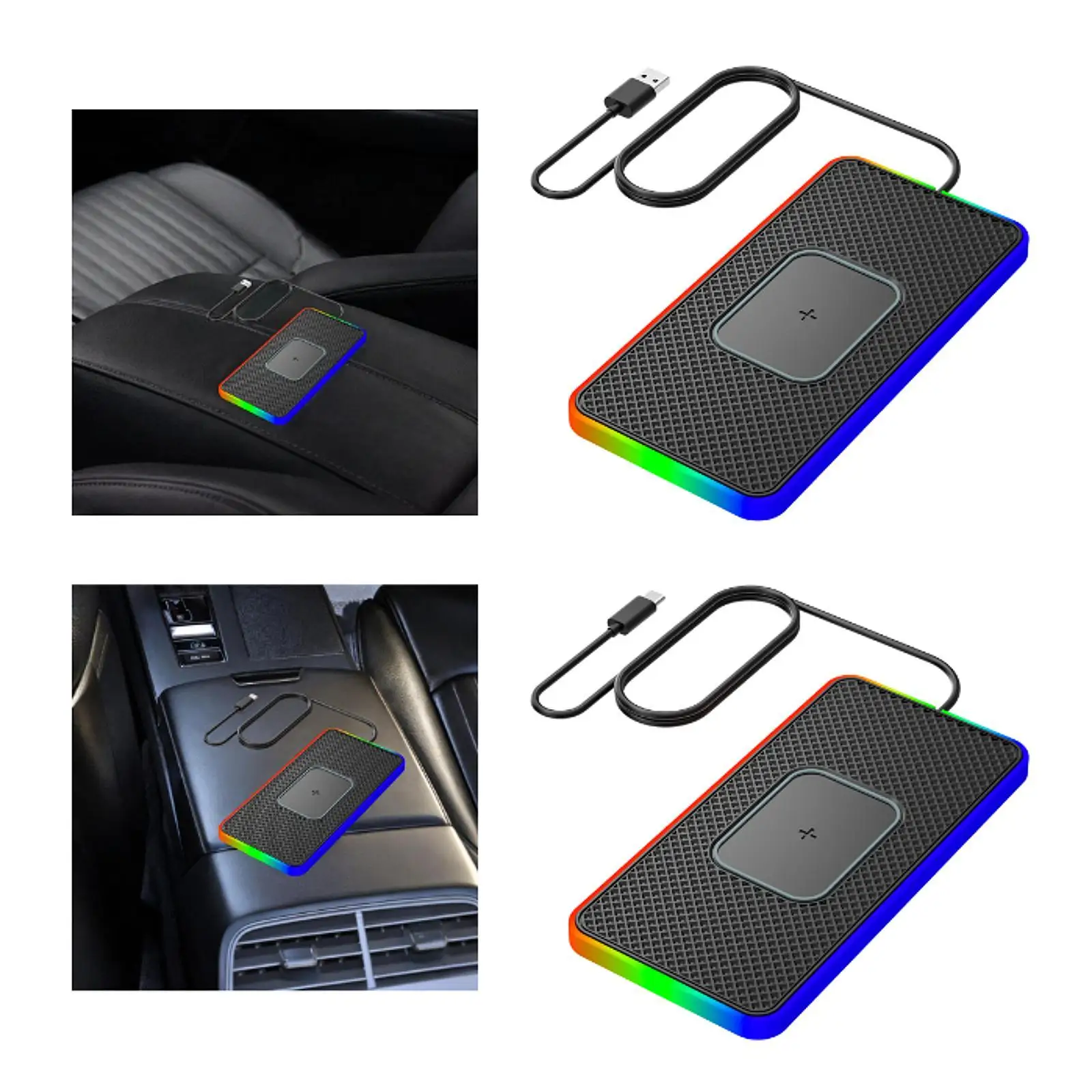 Wireless Car Charger Multi Protection Black Cordless Convenient High Performance Non Slip Phone Charging Pad Charging Station
Wireless Car Charger Multi Protection Black Cordless Convenient High Performance Non Slip Phone Charging Pad Charging Station