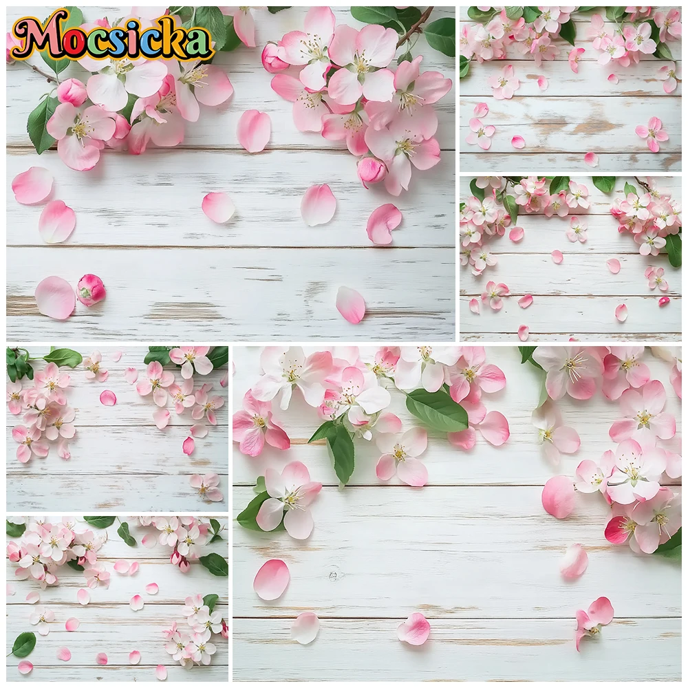Mocsicka Backgrounds For Photographs White Wooden Board Floor Backdrop Pink Flowers Decors Child Portrait Photo Studio Wallpaper
Mocsicka Backgrounds For Photographs White Wooden Board Floor Backdrop Pink Flowers Decors Child Portrait Photo Studio Wallpaper
