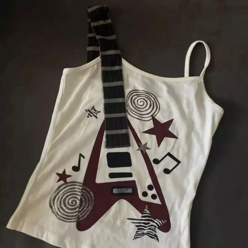 Y2K Subculture Punk Ro Trend Visual Design Musical Note Print Women's Stand Fit Sweatirt Spring 2026 Exclusive Sle
Y2K Subculture Punk Ro Trend Visual Design Musical Note Print Women's Stand Fit Sweatirt Spring 2026 Exclusive Sle